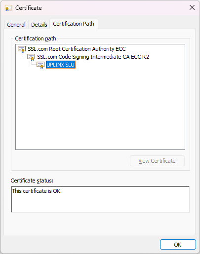 Code Signing Certification Pathes of SSL.com for 2026